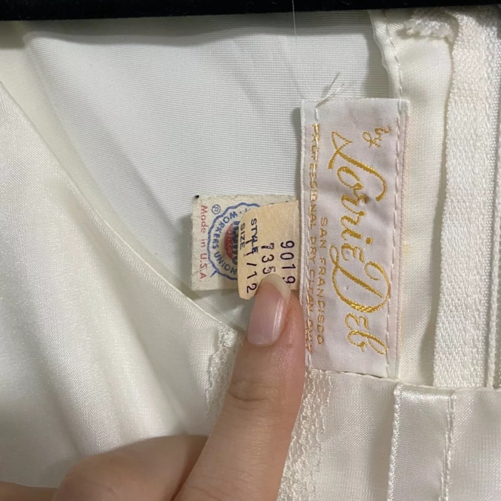 1970’s Vintage prairie Princess Bride wedding gown Ren Faire cosplay - Picture 7 of 10